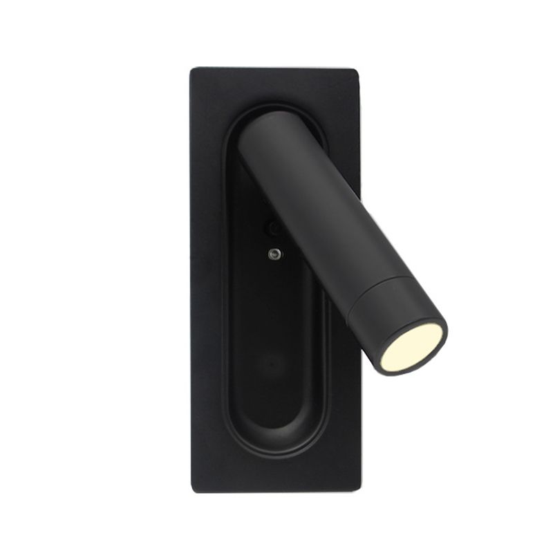 Black Metall Wandleuchte moderne Wandmontage Leuchte Leselampe für Schlafzimmer