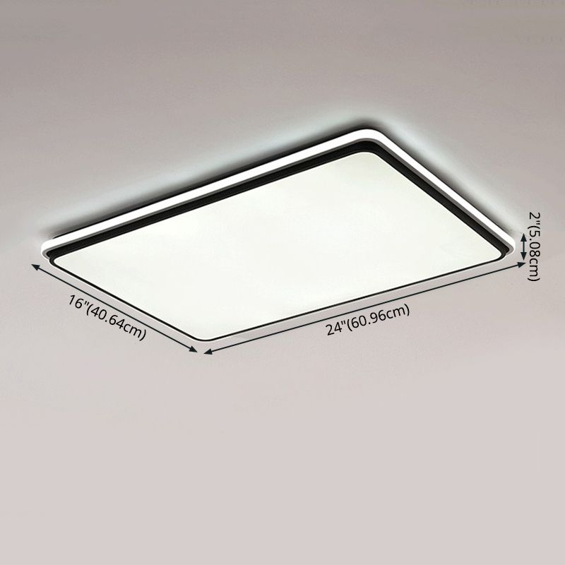 Lámpara de techo empotrada de aluminio Led geométrica dorada de estilo moderno con montaje empotrado