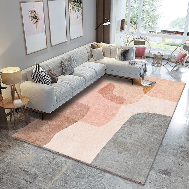 Moderne geometrische print tapijten Polyester Area Tapijt niet-slip achterste binnen tapijt voor woonkamer