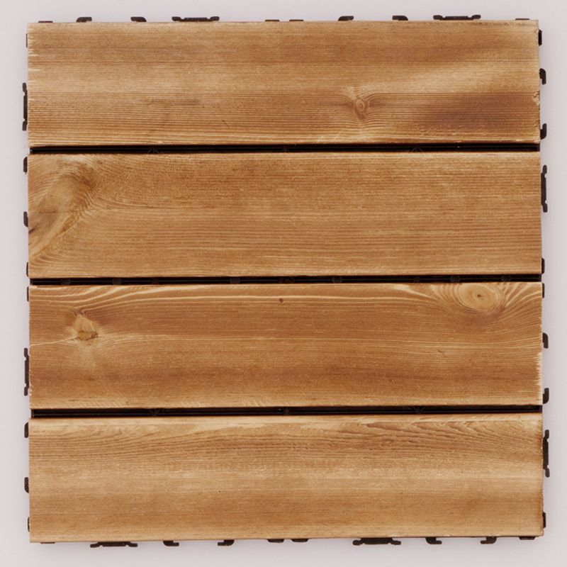 Traditional Click-Locking Distressed Flooring Wood Floor Planks