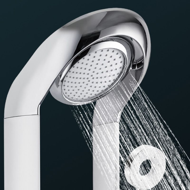 Modern Shower Set Dual Shower Head Slide Bar Thermostatic Wall Mounted Shower System