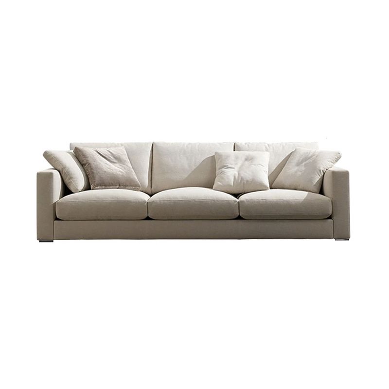 Quadratmeterschwamm/latexsitzgefüllter Holztechnologie Rechteckiges Sofa