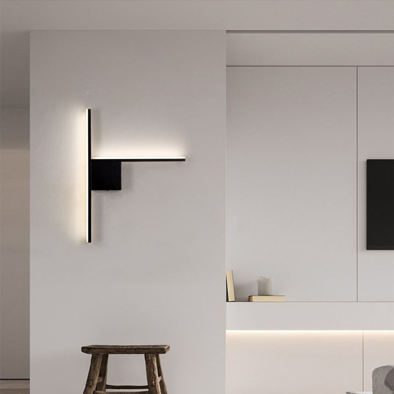 Nordic Modern Wall Sconce Light Living Room Simple LED Wall Mount Light Fixture