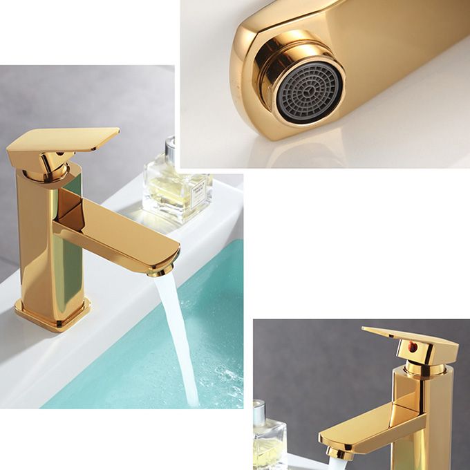 Vessel Sink Bathroom Faucet Lever Handle Low Arc Vessel Faucet