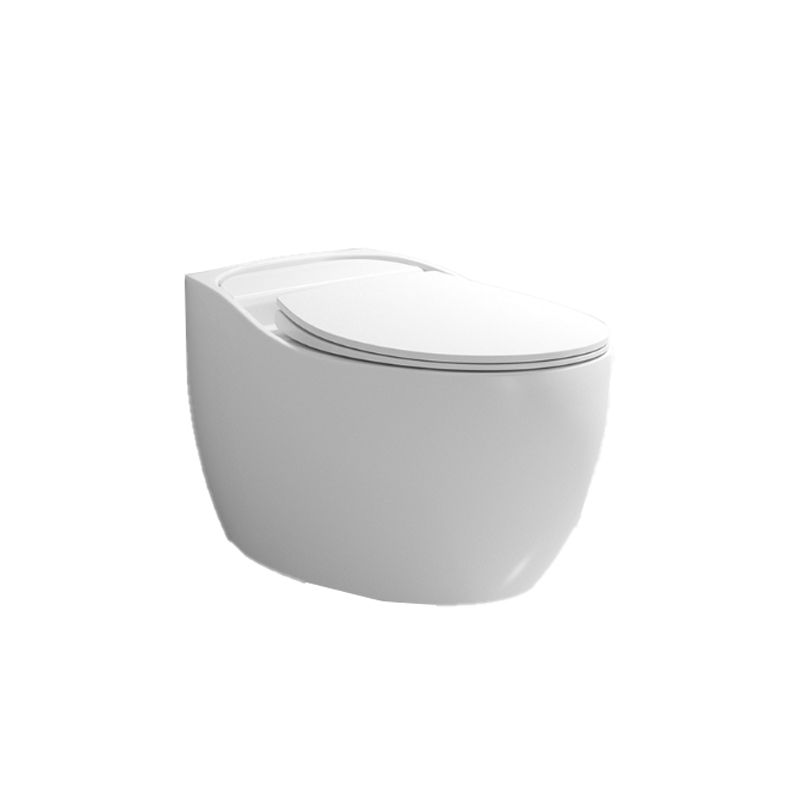 Contemporary Wall Hung Toilet Bowl Slow Close Seat Included Urine Toilet for Washroom