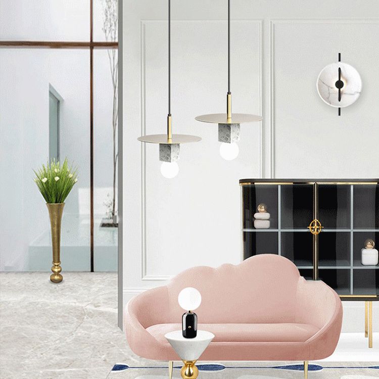 Schattierte Beleuchtung Anhänger zeitgenössischer Stil Steinschlafzimmer Anhänger Beleuchtung