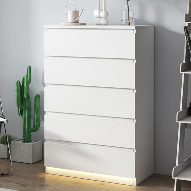 Modern Manufactured Wood Storage Chest Dresser with 3/4/5/6/8 Drawers