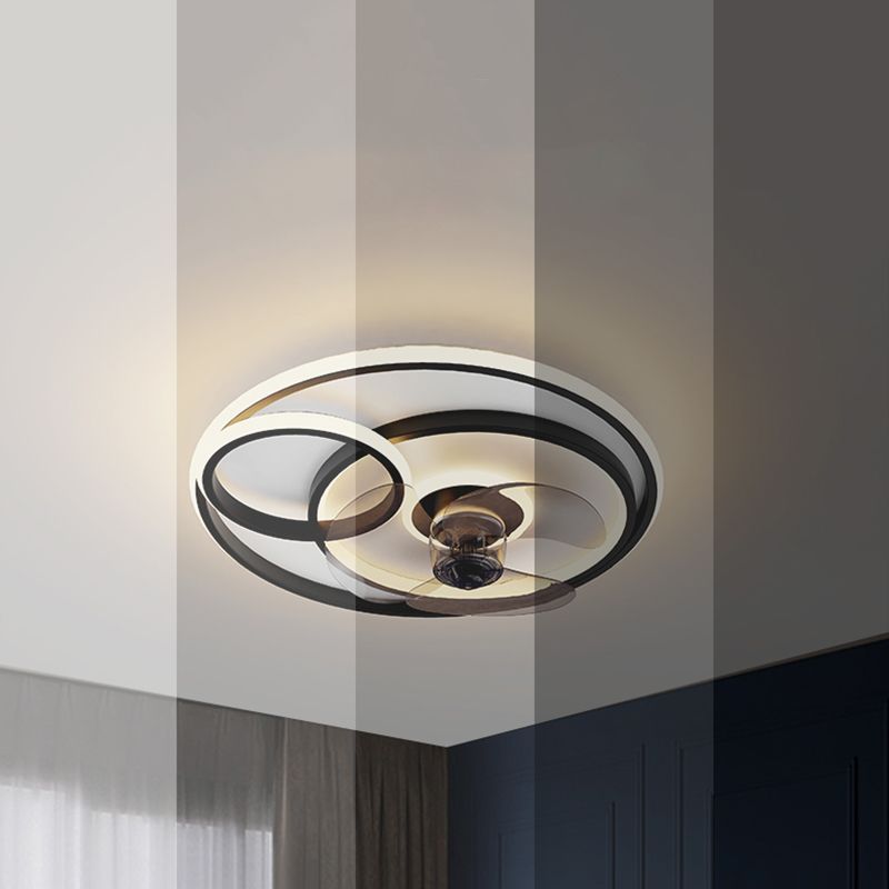 Plafond nordique plafond lampe à lampe ronde Round LED MUT MONTRE LECONTRE
