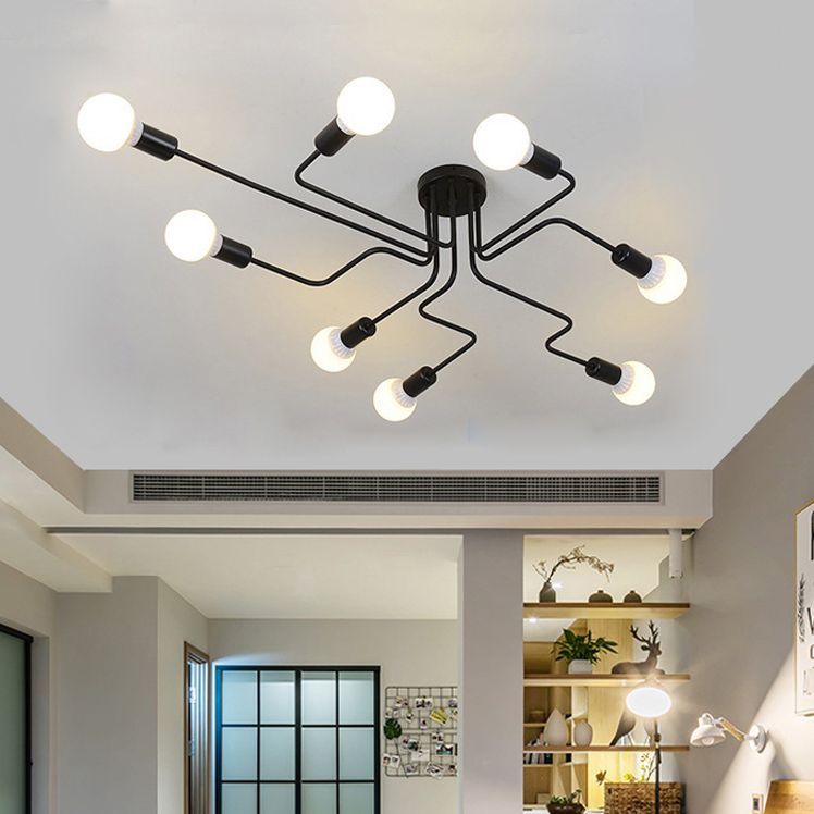 Flush Mount Ceiling Fixture Modern Flush Ceiling Lights for Dining Room