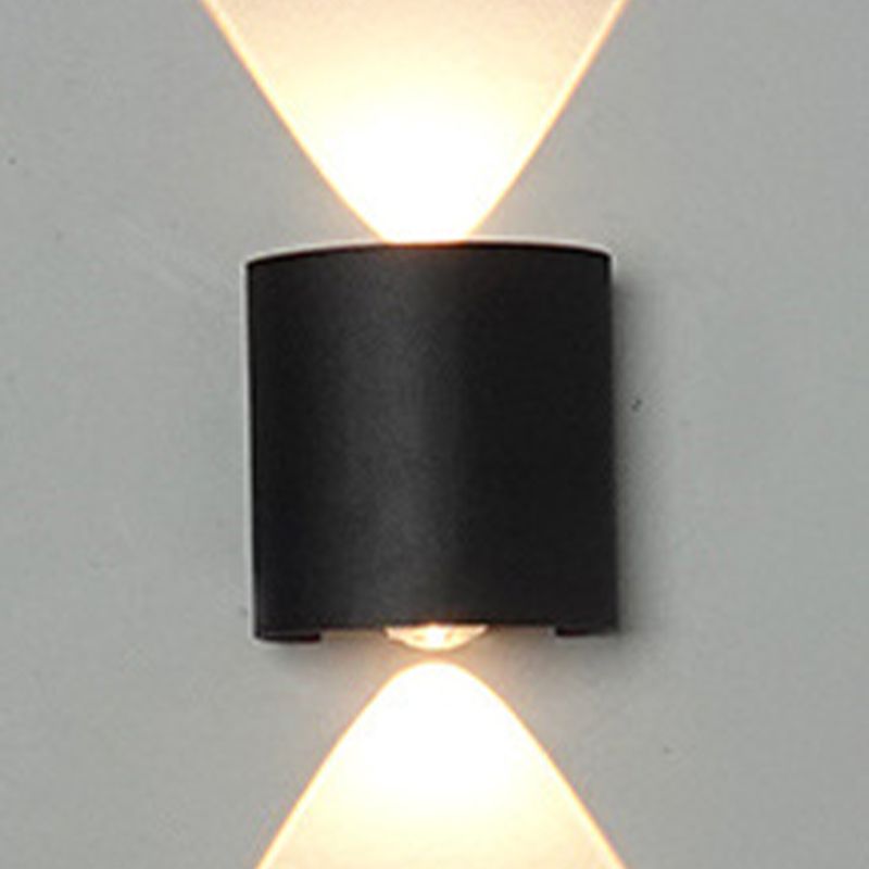 Multi Lights Geometric Wall Washer Sconce Modern Style Metal Wall Lighting Ideas
