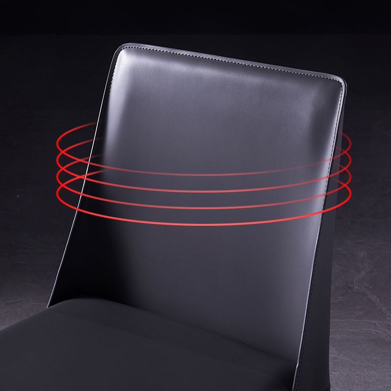 Chaise de selle moderne avec base en métal 32 "H CHAISE DE DINSAGE DE COURT