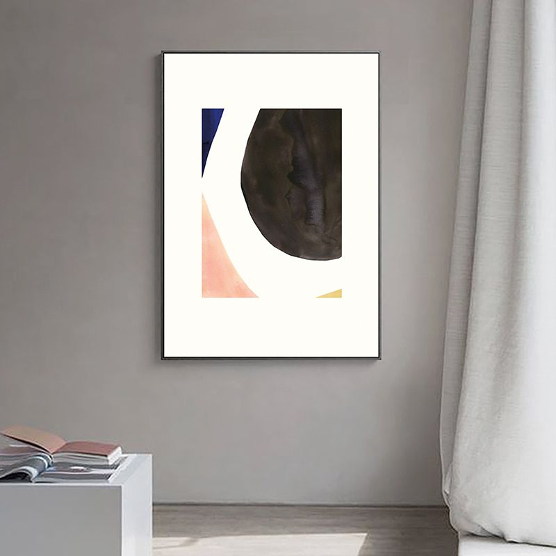 Peinture imprimée sur toile abstraite pour intérieur de maison, couleur pastel, plusieurs options de tailles