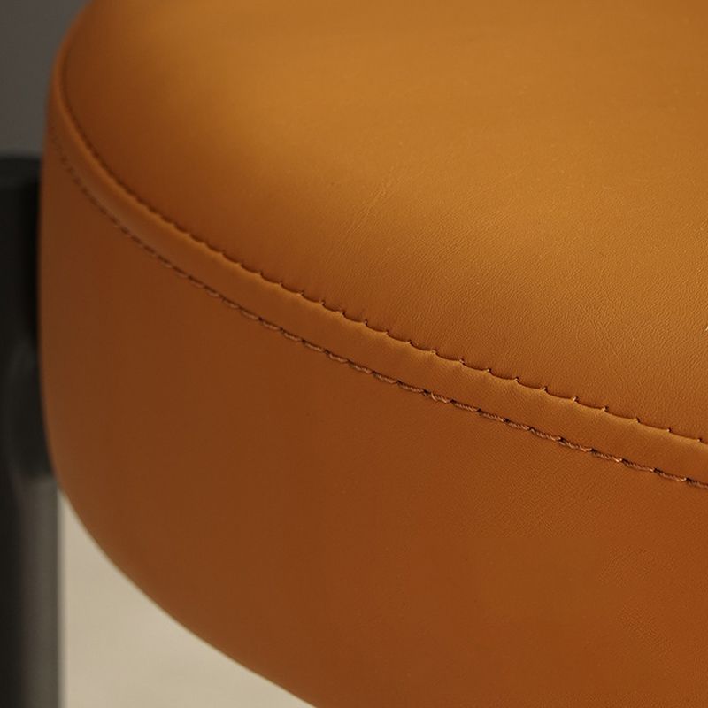 Industrial Metal Dining Room Chair Open Back Dining Side Chair