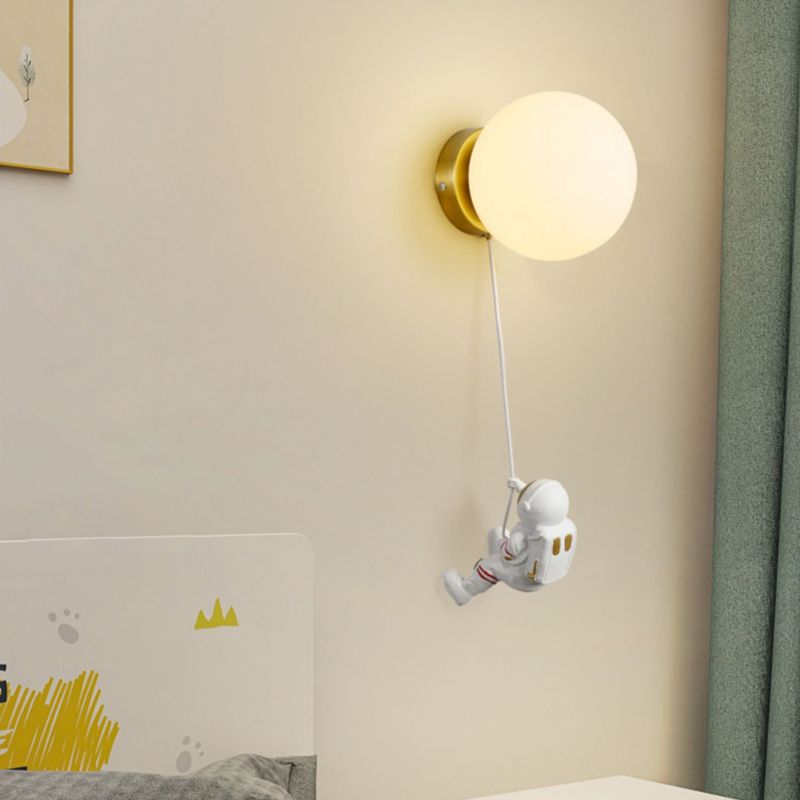 Children Polish Finish Lighting Flush Mount Wall Light for Foyer