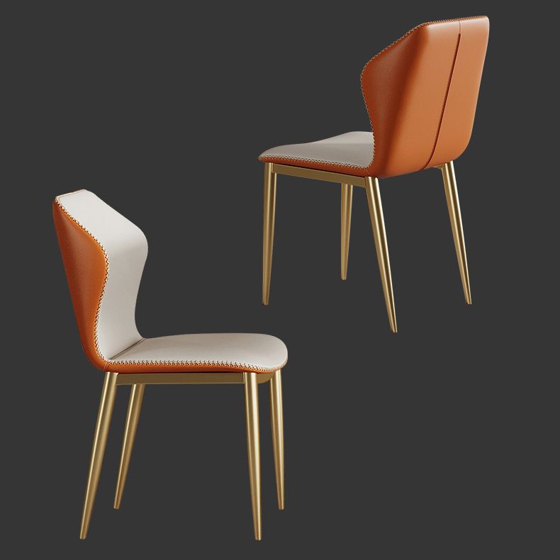 Glam Dining Table Set 1/4/5/7 Pcs Round Sintered Stone Dining Table with Wingback Chairs