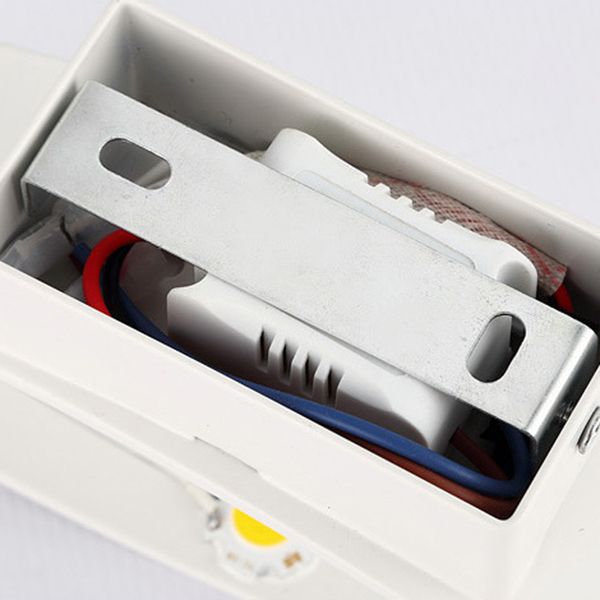 Modern Style Wall Light Creative Lights with White Acrylic Shade for Hotel Bedroom