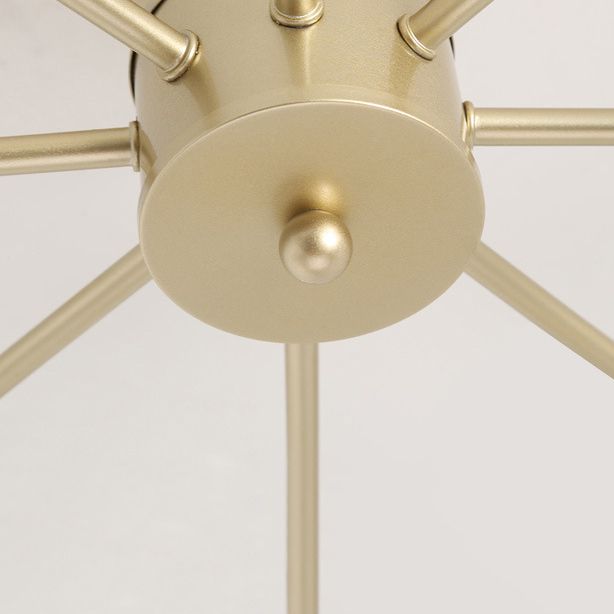 Industrial Ceiling Light Simple Flush Mount Light Fixture for Sitting Room