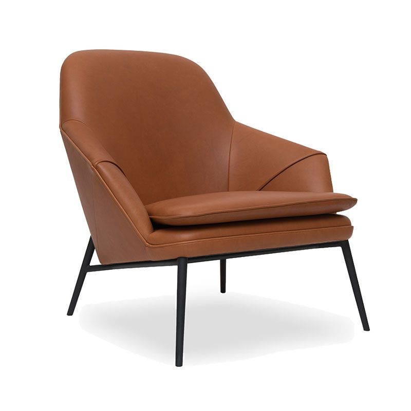 Arms Included Accent Armchair with Split Back, 32.68" W √ó 32.68" L √ó 33.46" H