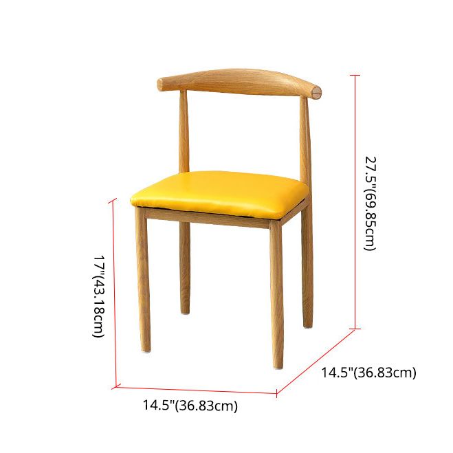 Modern Wooden Dining Room Set with Rectangle Top and Trestle Base Furniture
