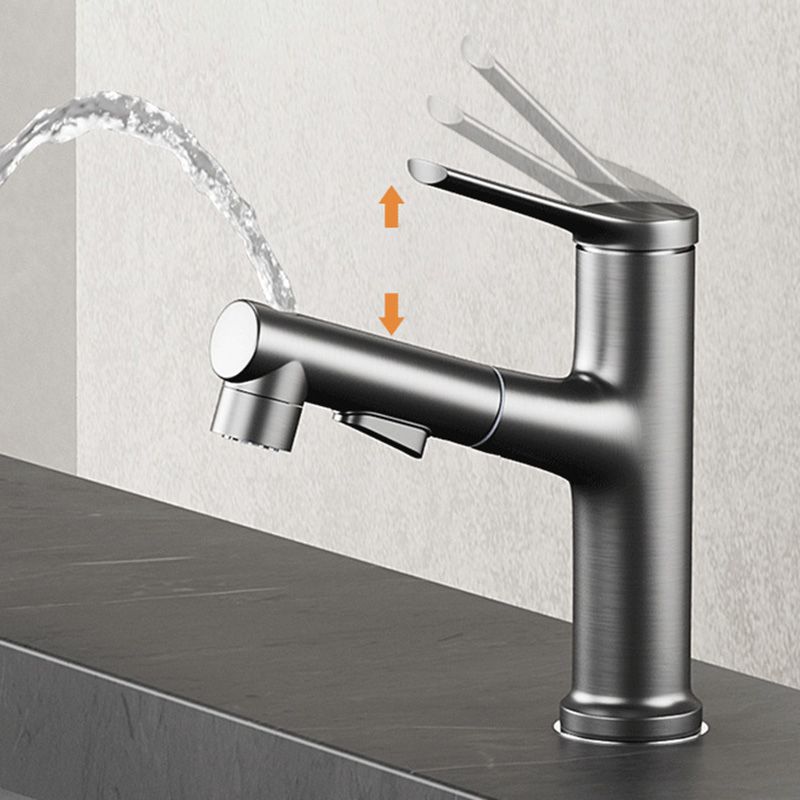 Contemporary Centerset Faucets Single Handle Faucets for Bathroom