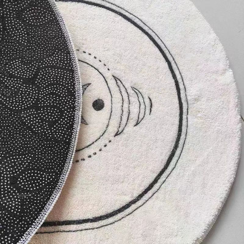 Nordic Style Rug Polyester Non-Slip Area Rug for Home Decoration