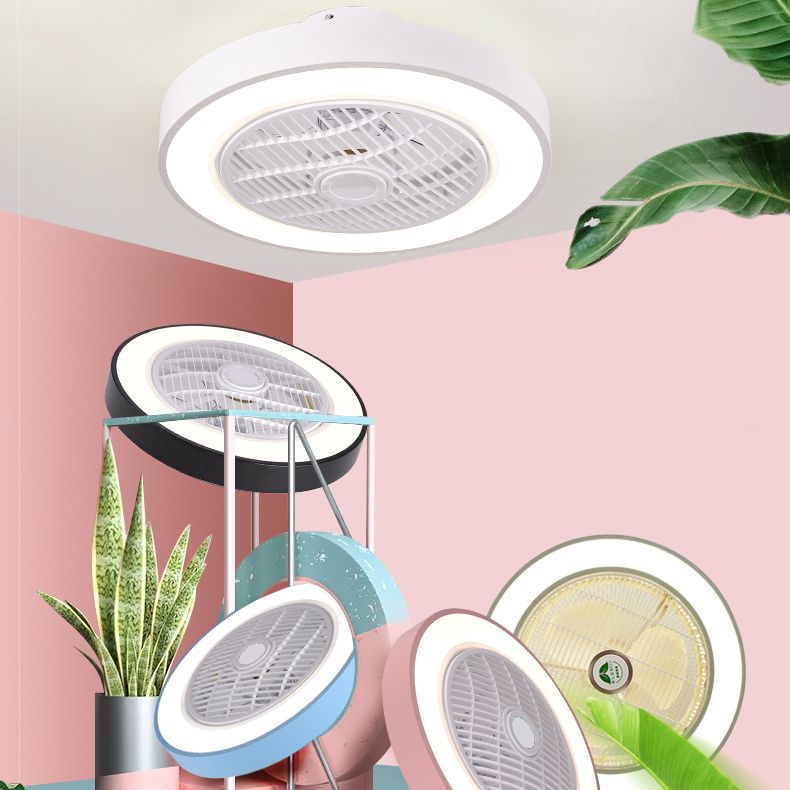 Acryl -LED -Makkaronendeckenleuchte im modernen prägnanten Stil lackierte Eisenkreisendecklüftellicht