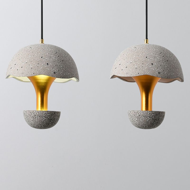 Moderne minimalistische Globus im minimalistischen Stil Hängshülle Leuchte Zement 1 Lichtheizende Deckenlichter für Schlafzimmer