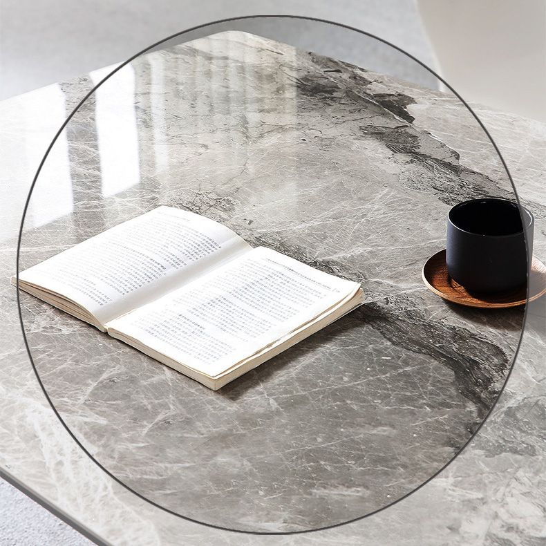 Simplicity Style Furniture Rectangle Stone Dining Room Table for Dining Room