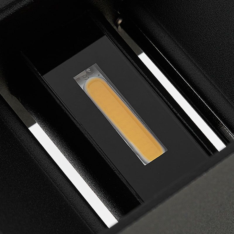 Moderne creatieve LED -wandlamp aluminium rechthoekige waterdichte wandlicht met glazen schaduw