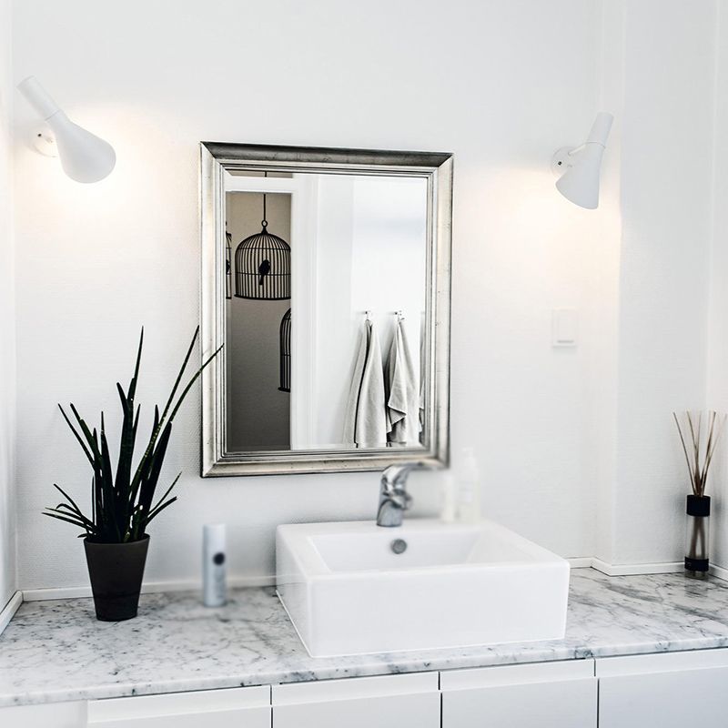 Cone Shape Metal Vanity Light Modern Style 1 Light Vanity Light Fixture