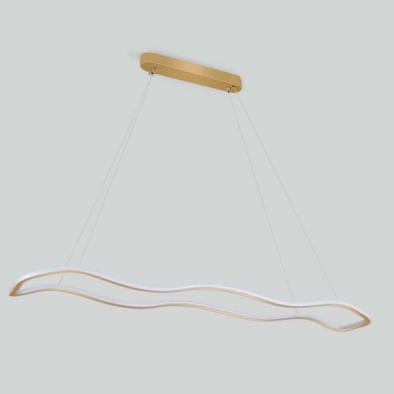 Linear Island Chandelier Lighting Modern Pendant Lighting For Kitchen Island