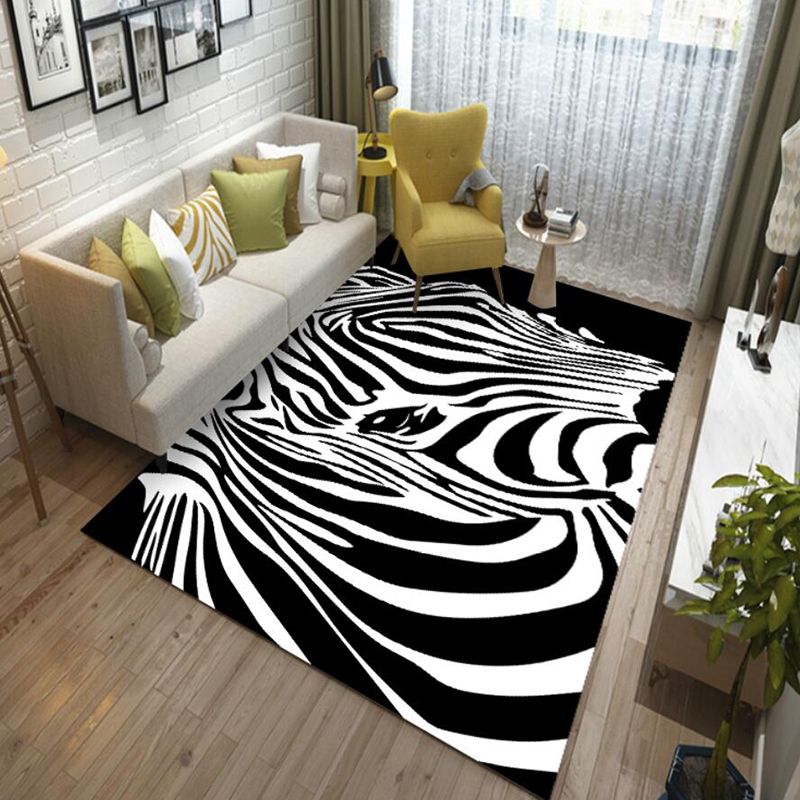 Natural Snakeskin Patroon Tapijt Polyester Indoor Tapijt Non-slip ruggebied Tapijt voor woonkamer