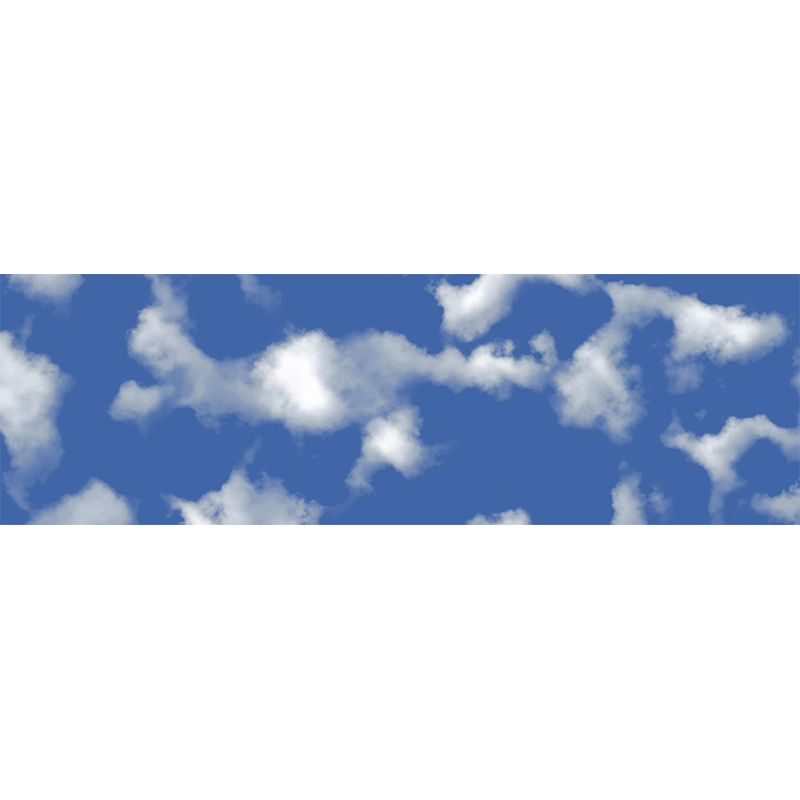 Cloud Sky Photography Style Sky Mural Wallpaper Mildew Resistant for Wall Decor