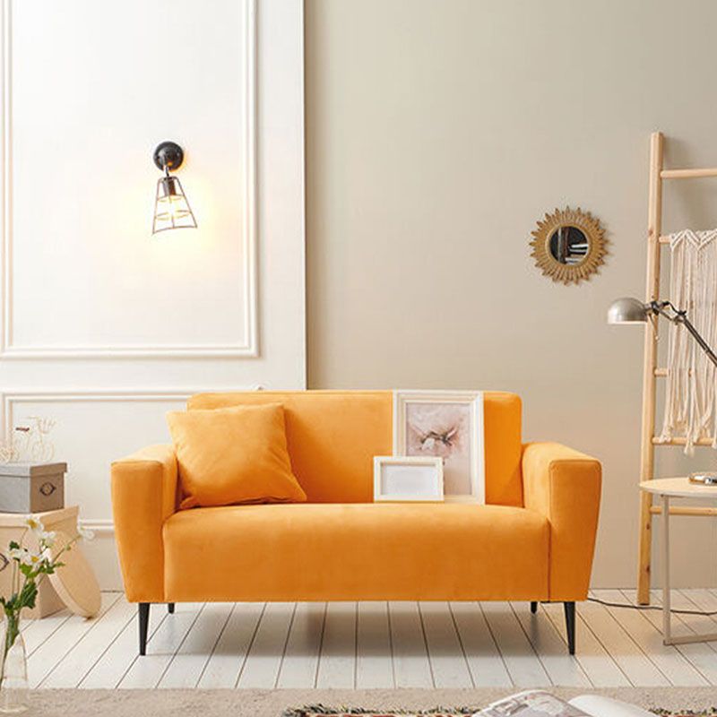 Modernism Square Arm Sofa 3-Seater 29.13" D x 27.56" H Loveseat