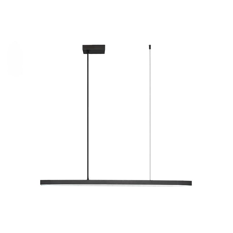 Nordic Simple Modern Style LED Hanging Island Pendant Light for Dining Room Office