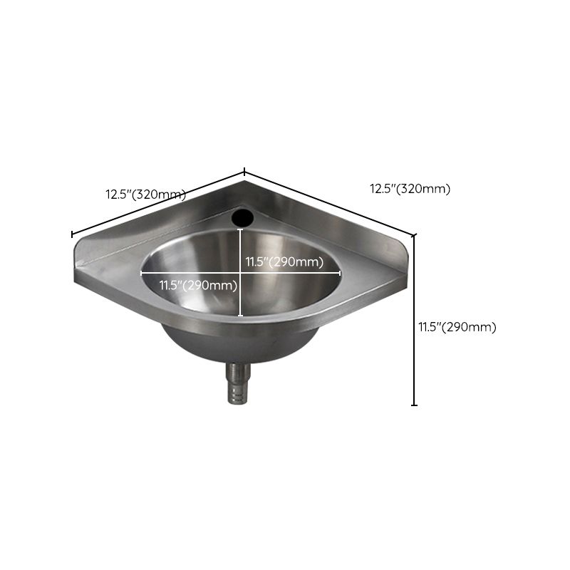 Modern Wall Mount Bathroom Sink Metal Wall Mount Bathroom Sink With Basin