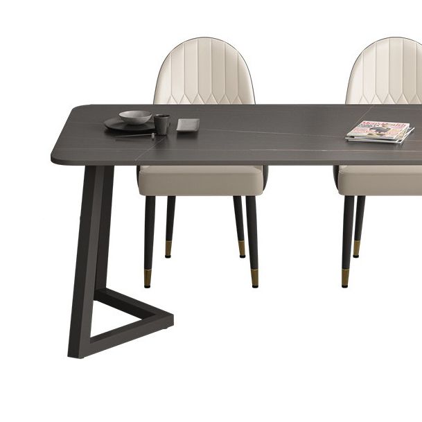 Modern 1/4/5/7 Pieces Dining Room Table Set Sintered Stone Dining Set