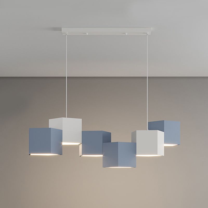 Geometría de estilo moderno Shape Lights Island Lights 6 Light Island Lighting