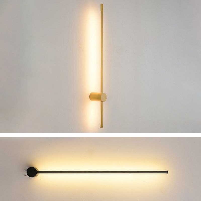 Modern Minimalist Style Linear Wall Light Fixtures Aluminum Sconces