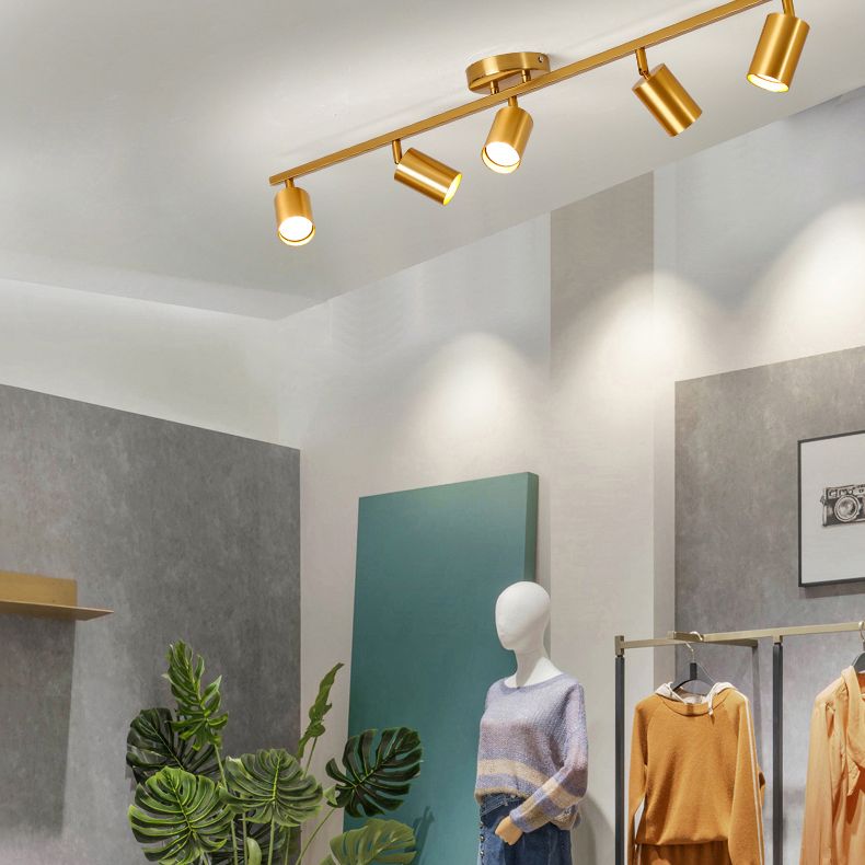 Lampadina moderna a supporto moderno a montaggio del soffitto cilindro.