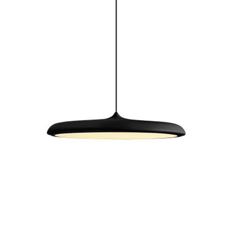 Contemporary Simplicity Farmhouse Ceiling Light with Unique Metal Shade