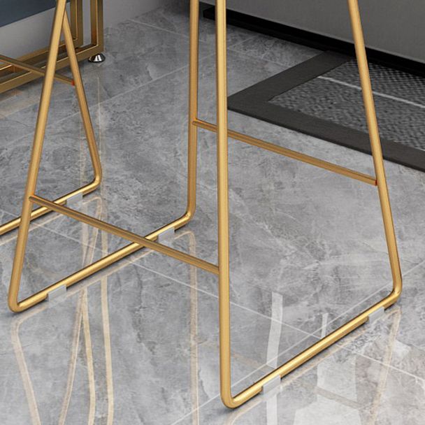 Free Form Pub Set 1/2/3 Pcs Metal and Velvet Bar Table and Stool Set