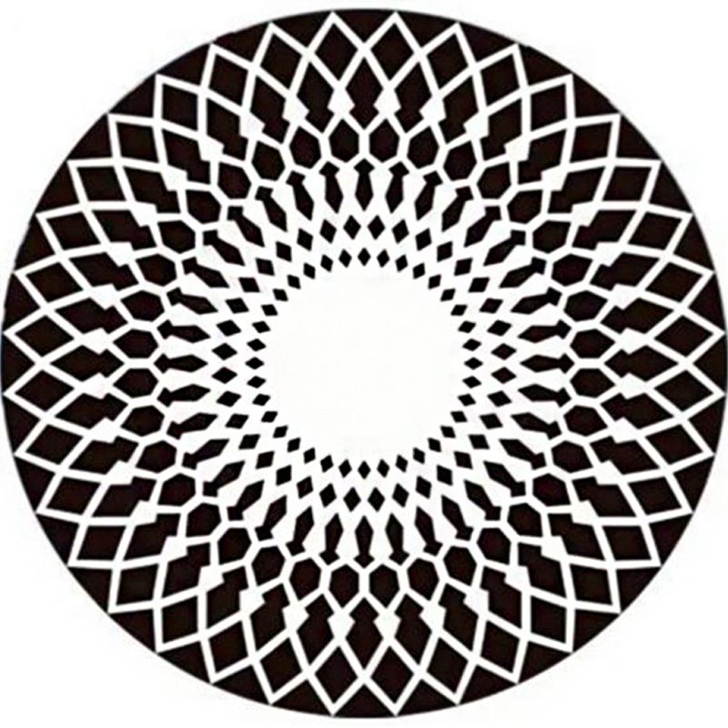 Moderner Deko-Teppich mit mehrfarbigem geometrischem Druck, Innenteppich, rutschfeste Unterseite, haustierfreundlicher Bereichsteppich