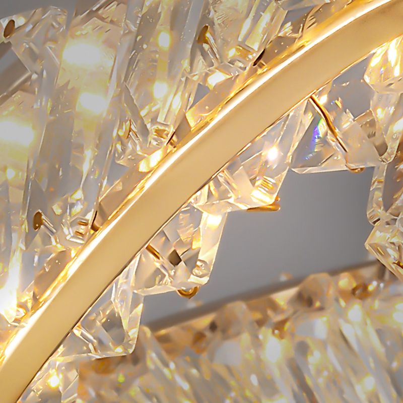 Modern Dining Chandelier Pendant Kitchen Dining Room Crystal Hanging Lamp Fixture