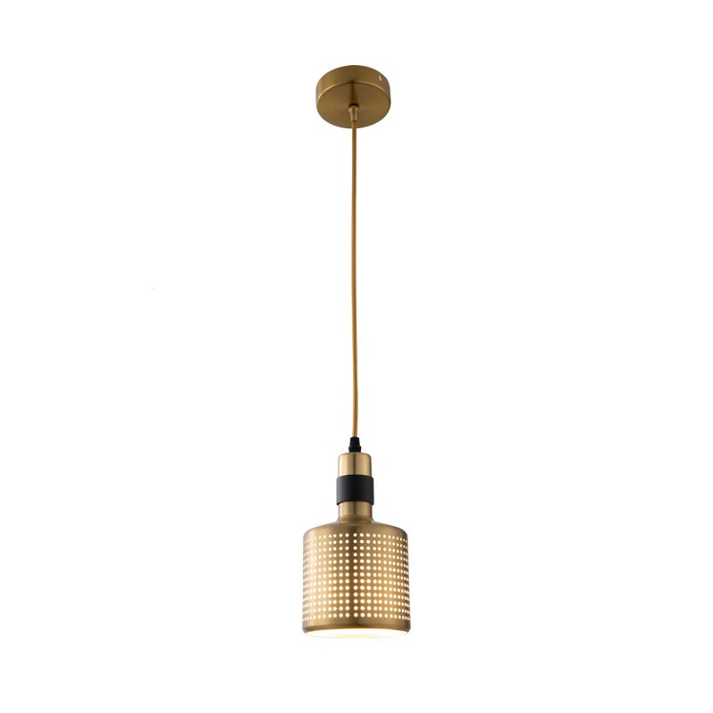 Metal Contemporary Pendant Light 1-Light Hanging Ceiling Light for Dining Room