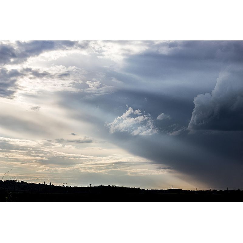 Sky Landscapes Photography Mural Eco-friendly Wallpaper for Wall Decor