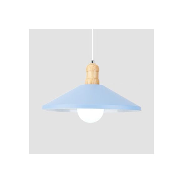 Lámpara de colgante contemporánea de metal contemporáneo de la luz del tono coolie para el comedor de la cocina