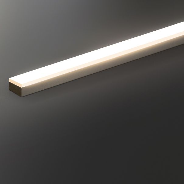 Modern Linear Island Ceiling Light Metal Chandelier Lighting Fixtures with Acrylic Shade