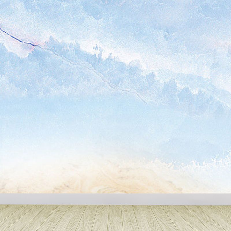 Pastel Color Granite Effect Mural Wallpaper for Decoration Modern Living Room Wall Art