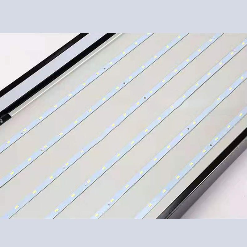 Rectangle Led Pendent in Modern Style Led Suspended Lights for Office Conference Room